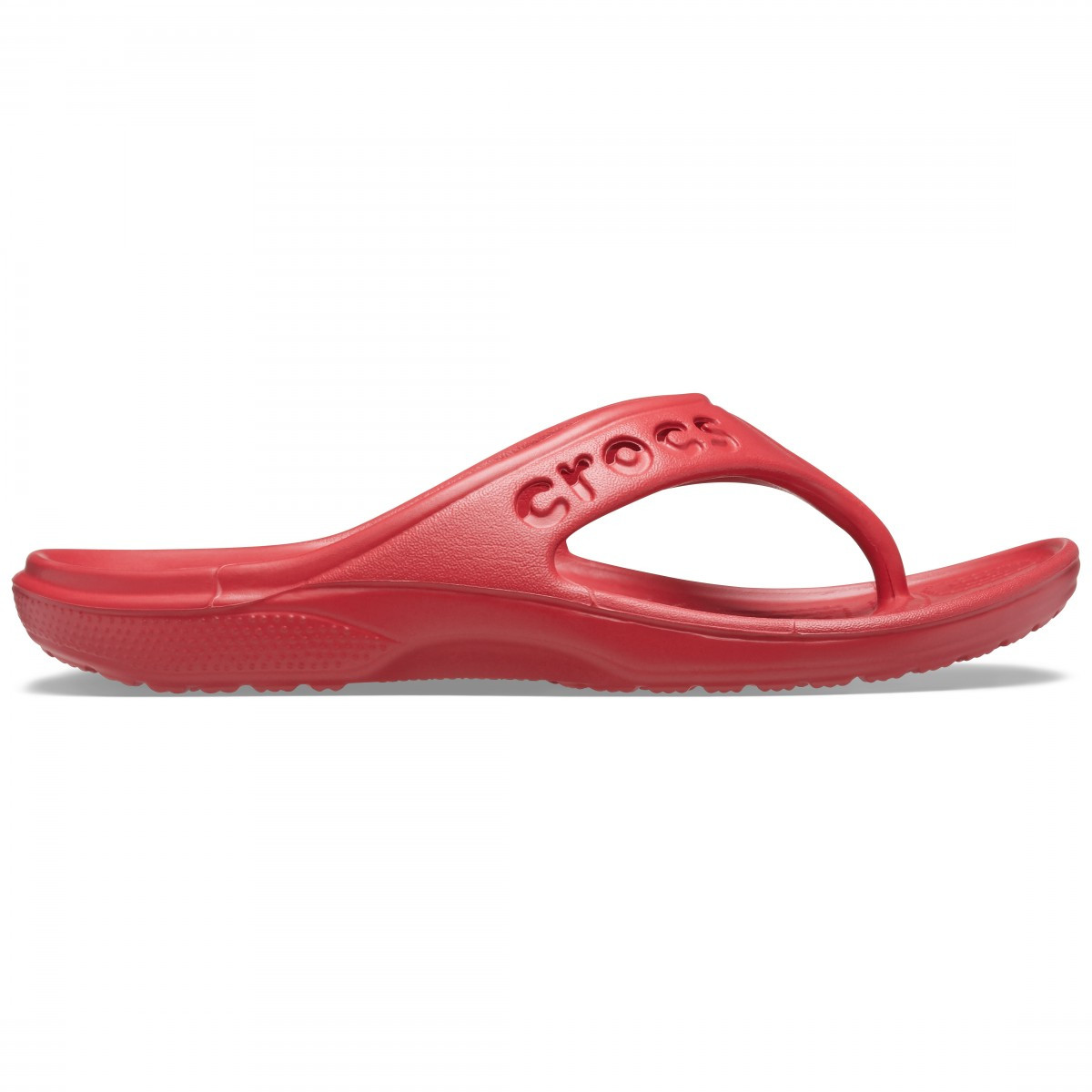 Slapi Crocs Baya Flip Rosu - Pepper - imagine 7